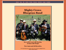 Tablet Screenshot of mightycrows.com